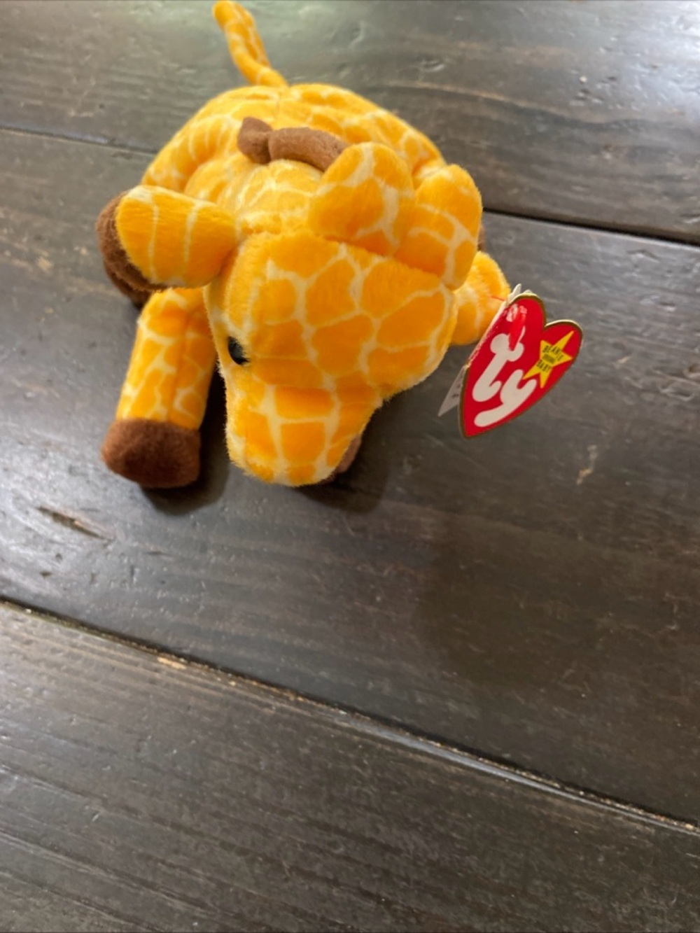 Ty Beanie Babies Twigs Yellow Giraffe Plush Toy - Soft Kids Stuffed Animal - Picture 2 of 8